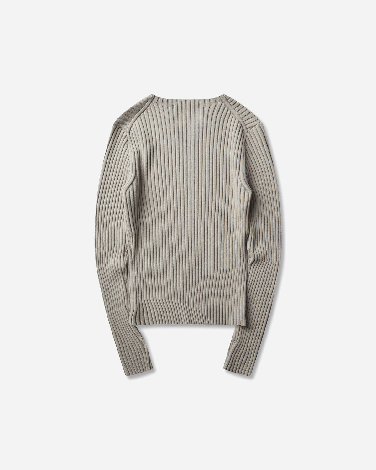NVRFRGT Fitted Ribbed Top Ivoryh T-Shirts Top NF262K01 IVORYH