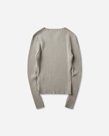 NVRFRGT Fitted Ribbed Top Ivoryh T-Shirts Top NF262K01 IVORYH