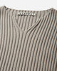 NVRFRGT Fitted Ribbed Top Ivoryh T-Shirts Top NF262K01 IVORYH