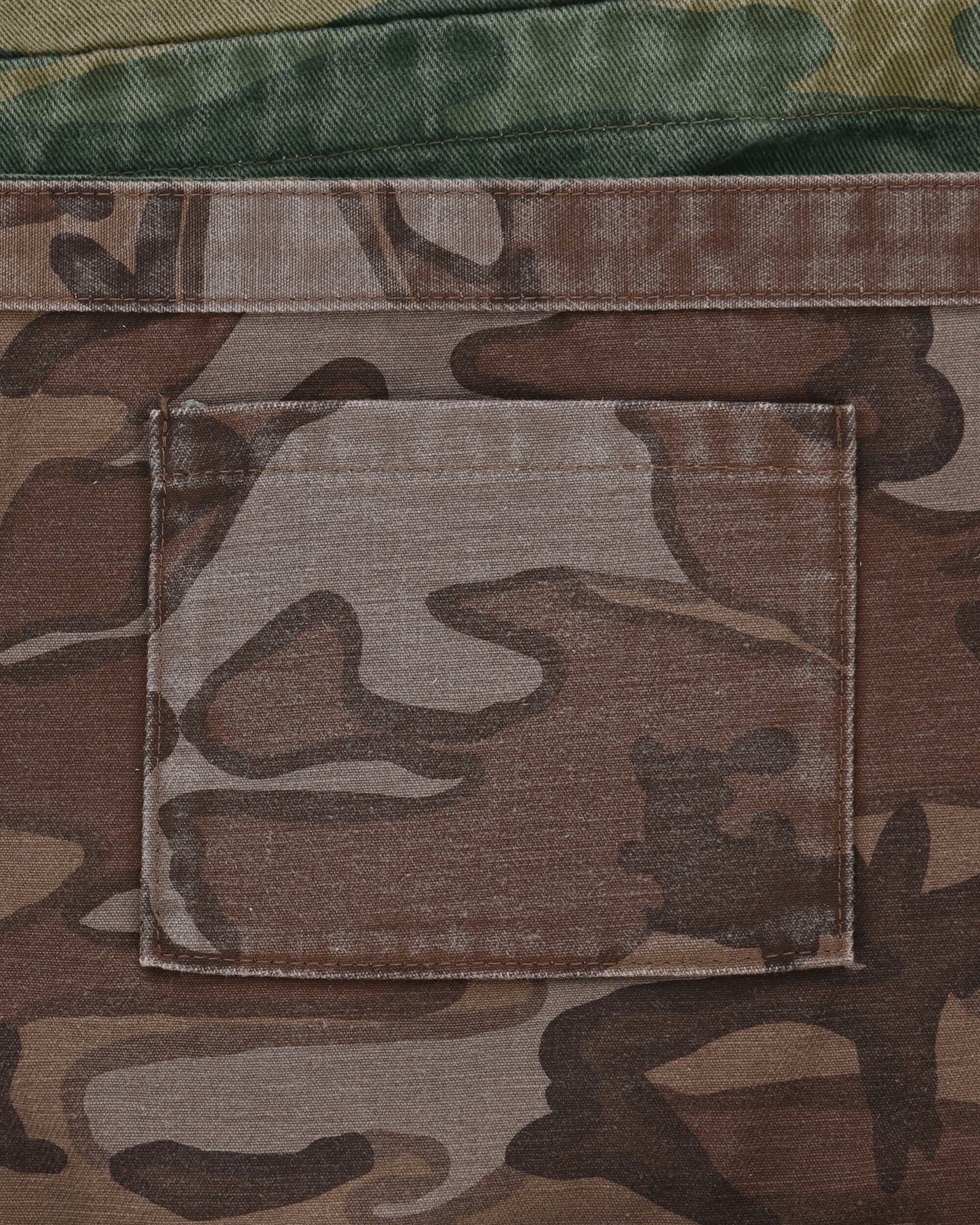 Needles Reversible News Paper Bag Camo Twill Camo Bags and Backpacks Shoulder Bags SX070 101487292