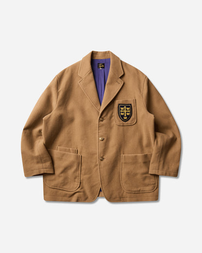 Needles Needles Easy Blazer Wool Moleskin Camel Coats and Jackets Blazers TY115 CAMEL