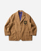 Needles Needles Easy Blazer Wool Moleskin Camel Coats and Jackets Blazers TY115 CAMEL