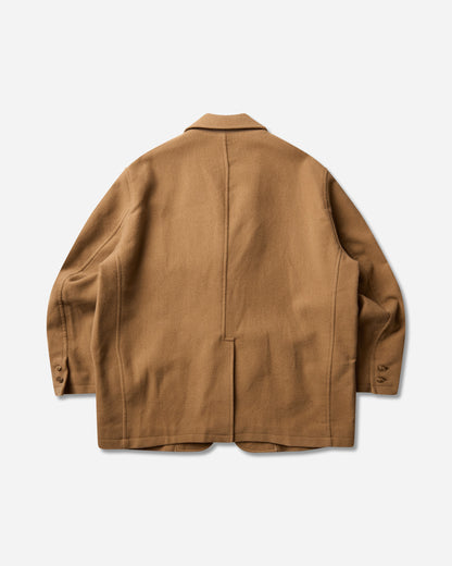 Needles Needles Easy Blazer Wool Moleskin Camel Coats and Jackets Blazers TY115 CAMEL