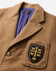 Needles Needles Easy Blazer Wool Moleskin Camel Coats and Jackets Blazers TY115 CAMEL
