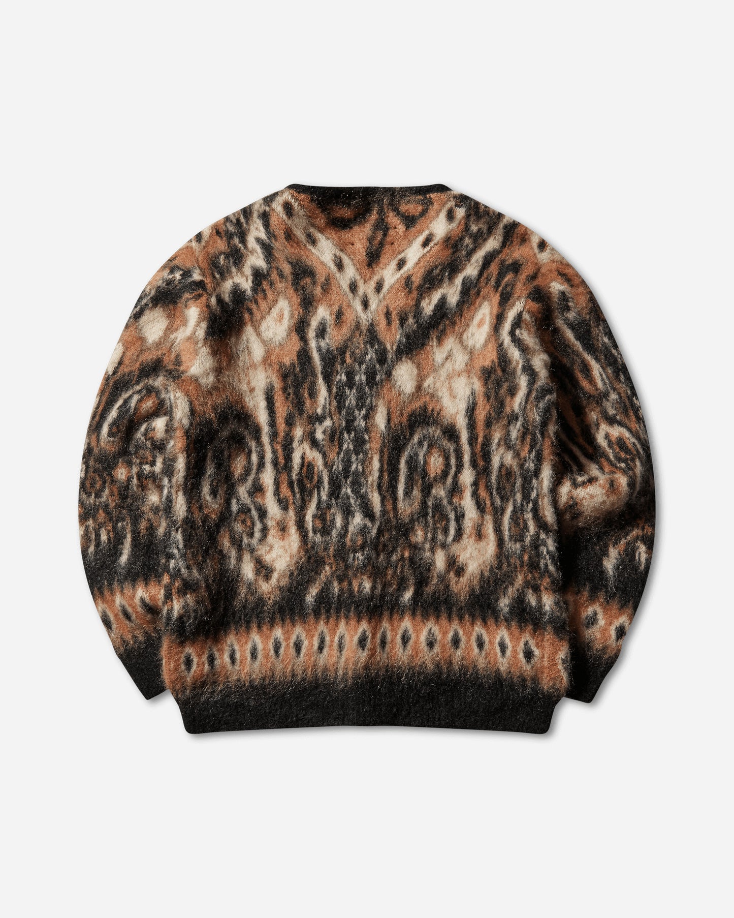 Needles Mohair Cardigan  Paisley Black Knitwears Cardigans RW356 BLACK