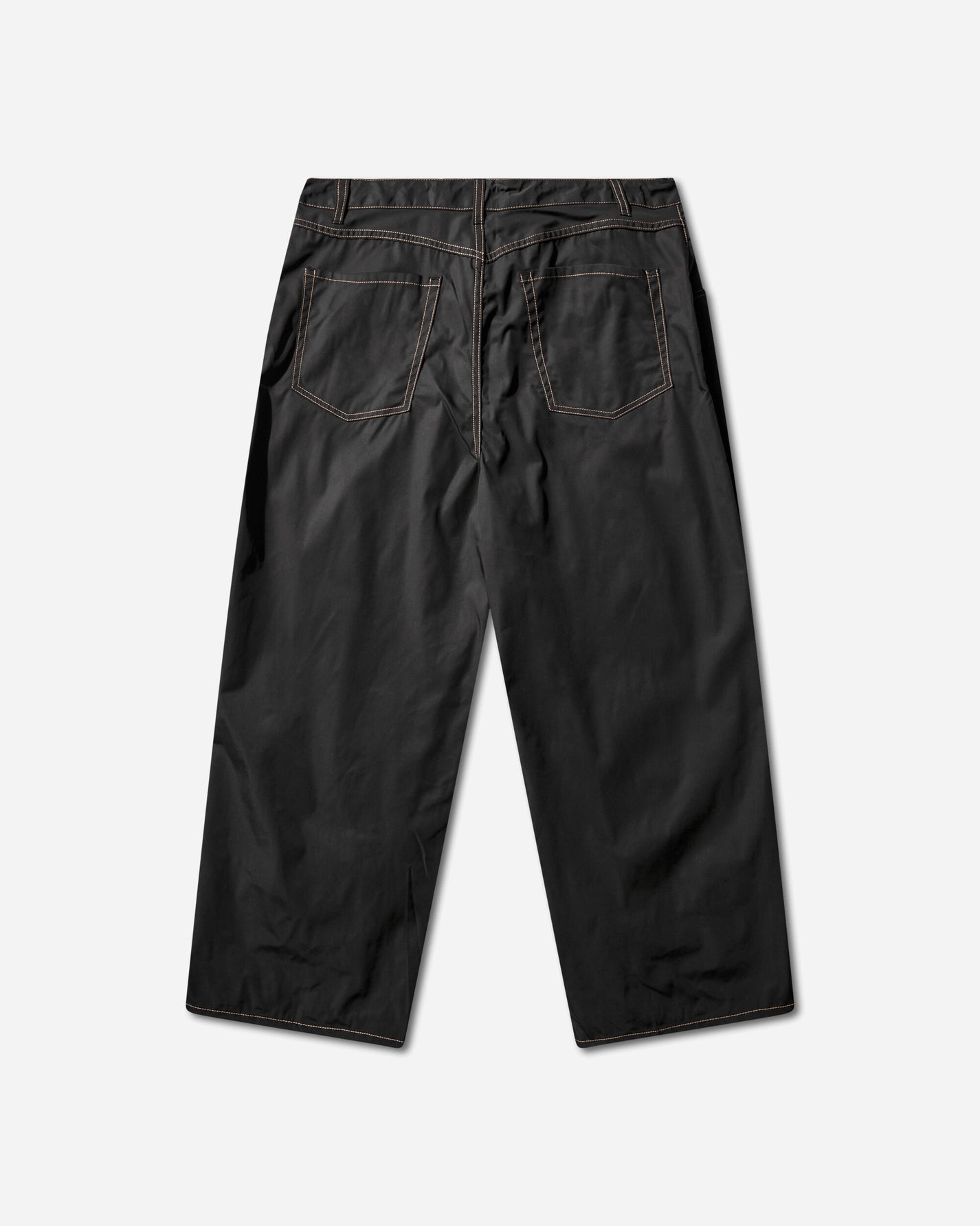 Needles Hd Jean Memory Poly Taffeta B/Black Pants Casual SX185 101487468