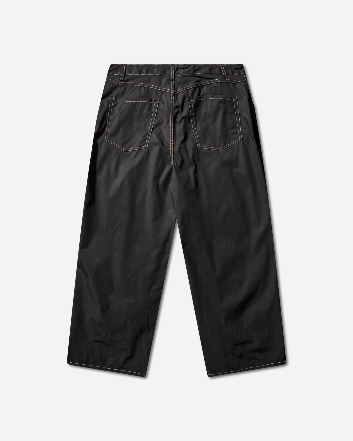 Needles Hd Jean Memory Poly Taffeta B/Black Pants Casual SX185 101487468