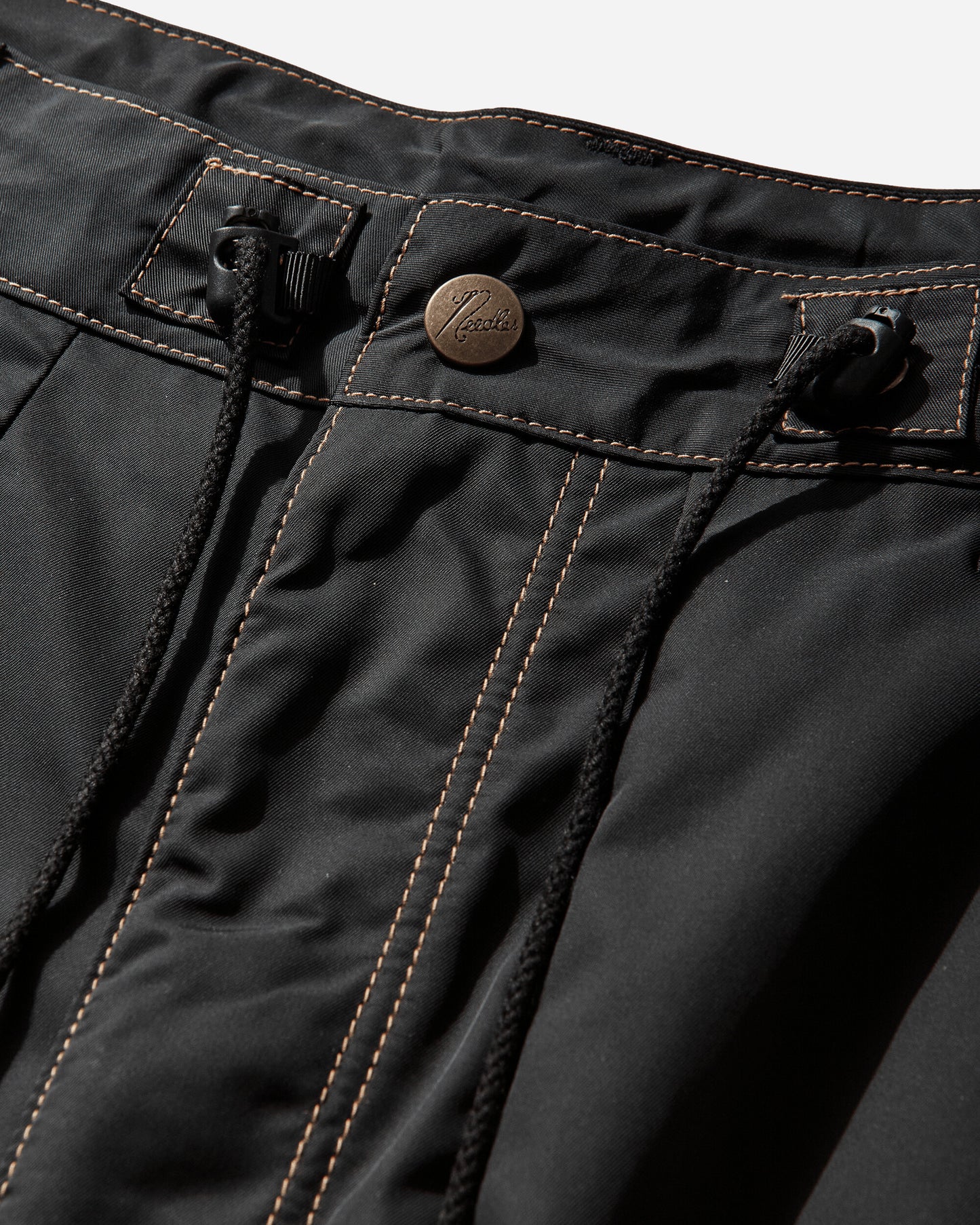Needles Hd Jean Memory Poly Taffeta B/Black Pants Casual SX185 101487468