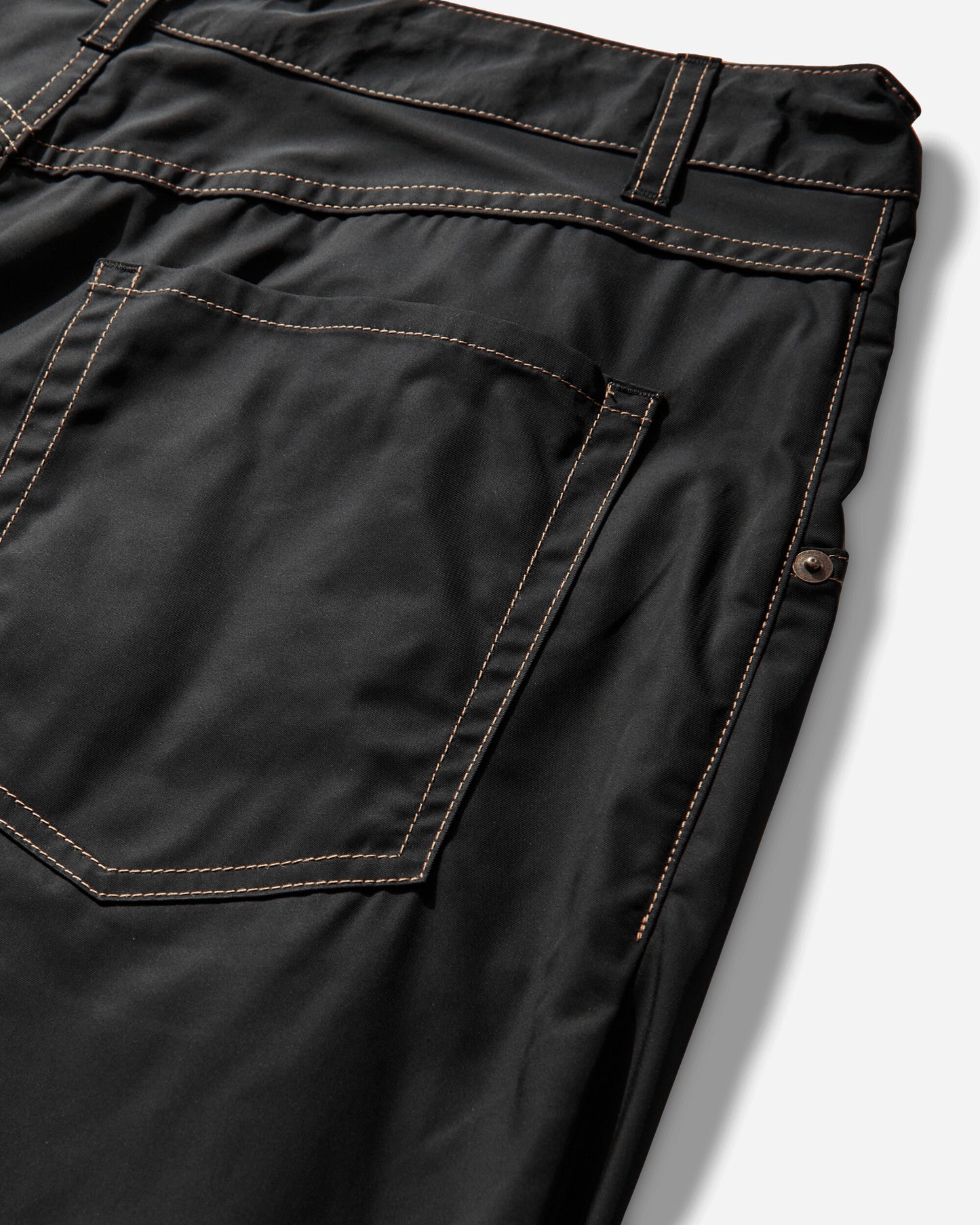 Needles Hd Jean Memory Poly Taffeta B/Black Pants Casual SX185 101487468
