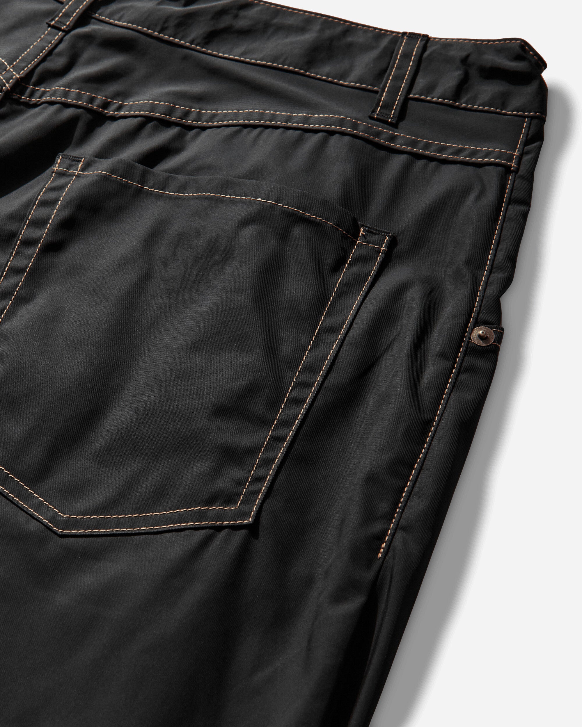 Needles Hd Jean Memory Poly Taffeta B/Black Pants Casual SX185 101487468