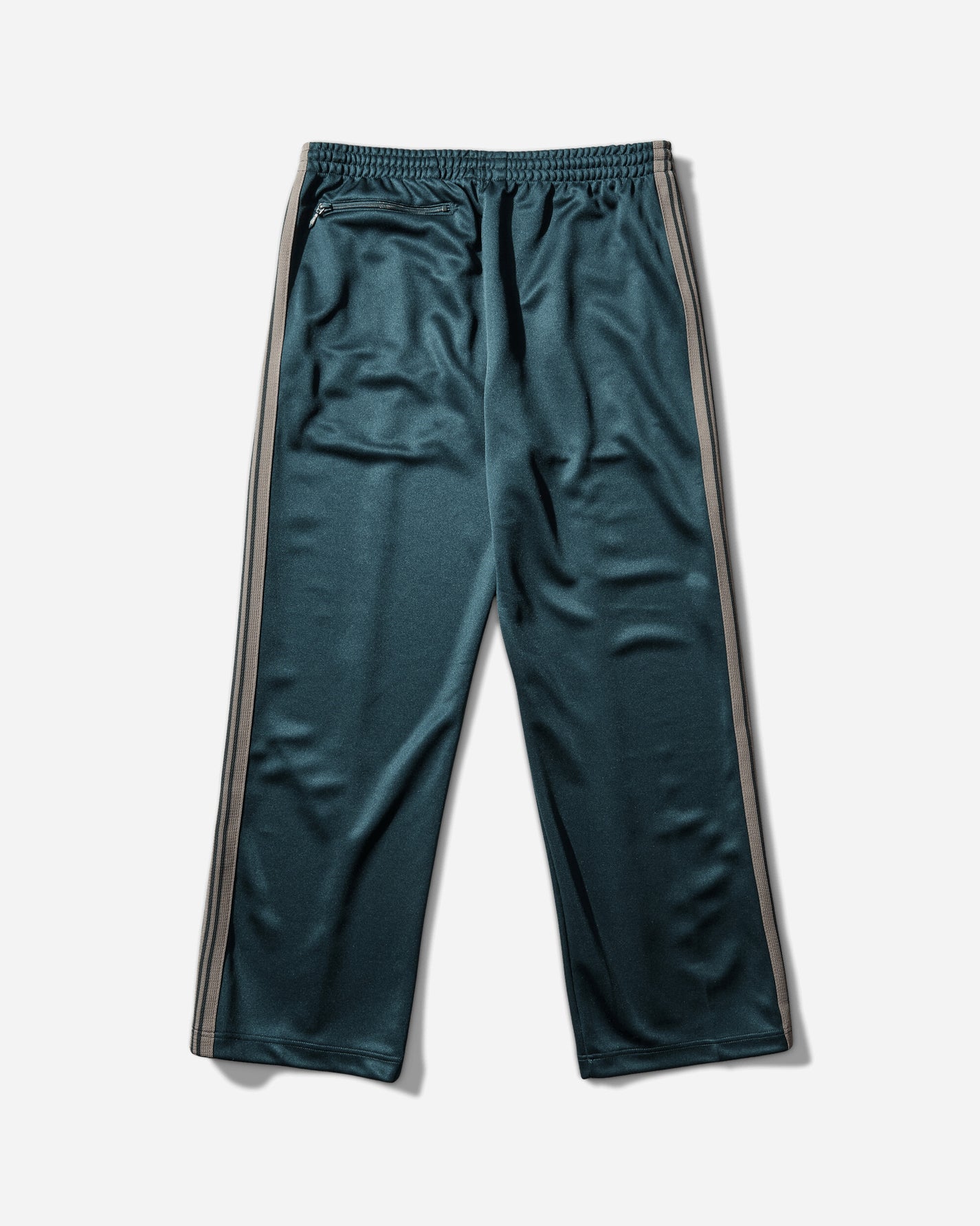 Needles Track Pant Poly Smooth B/Green Pants Casual SX406 101487824