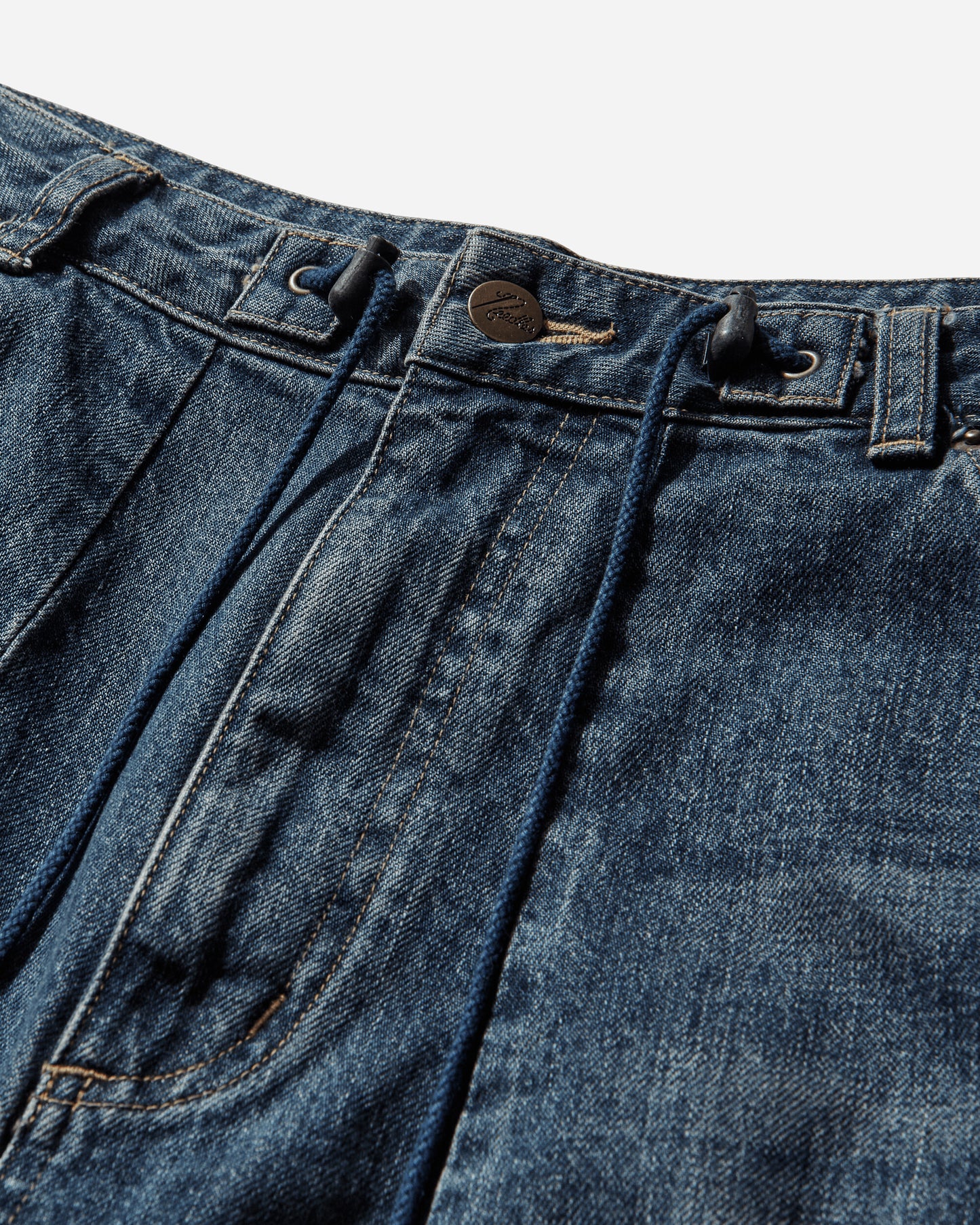 Needles HD Jean  12oz Denim A Indigo A Pants Denim RW235 BLUE