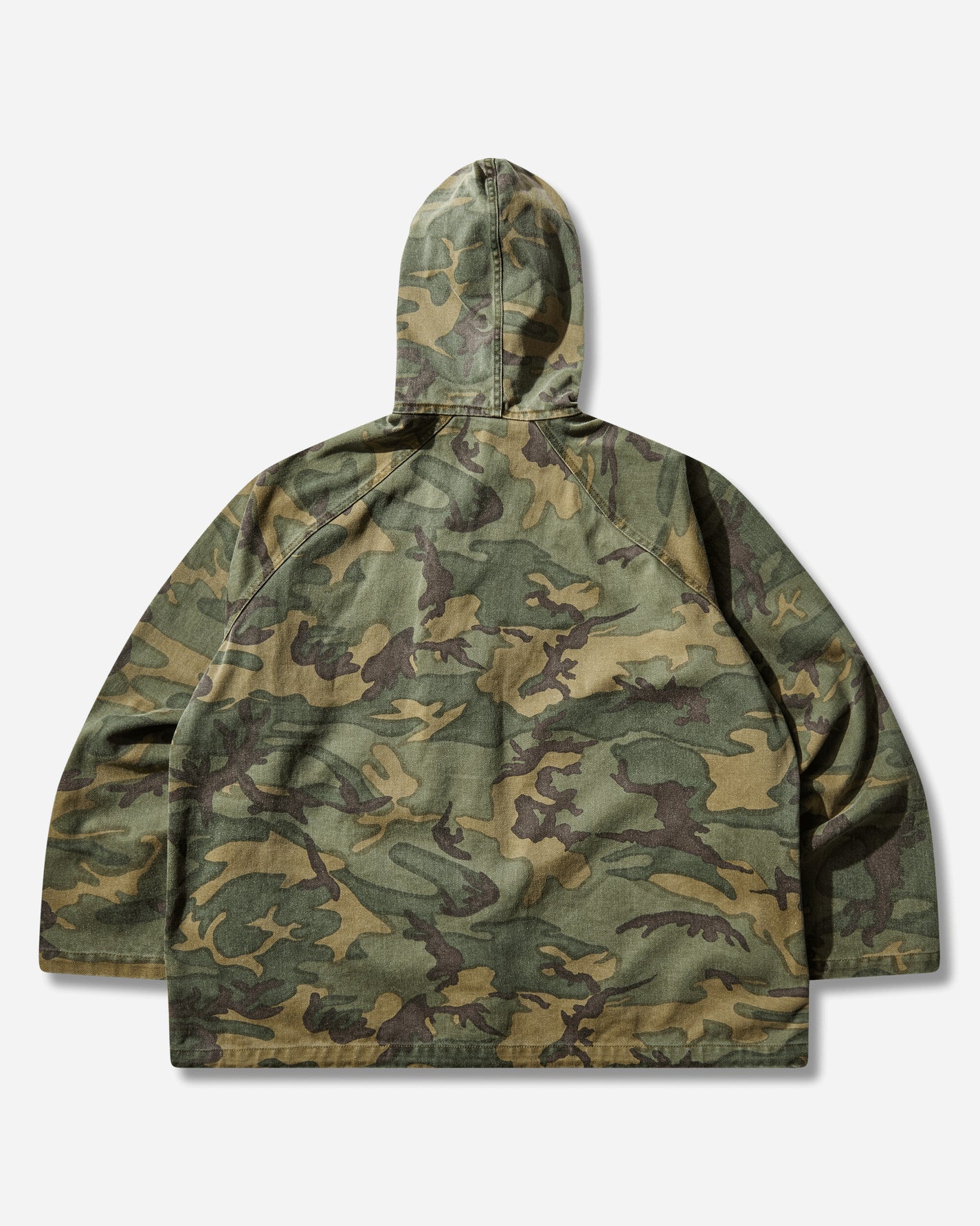 Needles Reversible Hooded Coat Camo Twill Camo Coats and Jackets Denim Jackets SX143 101487397