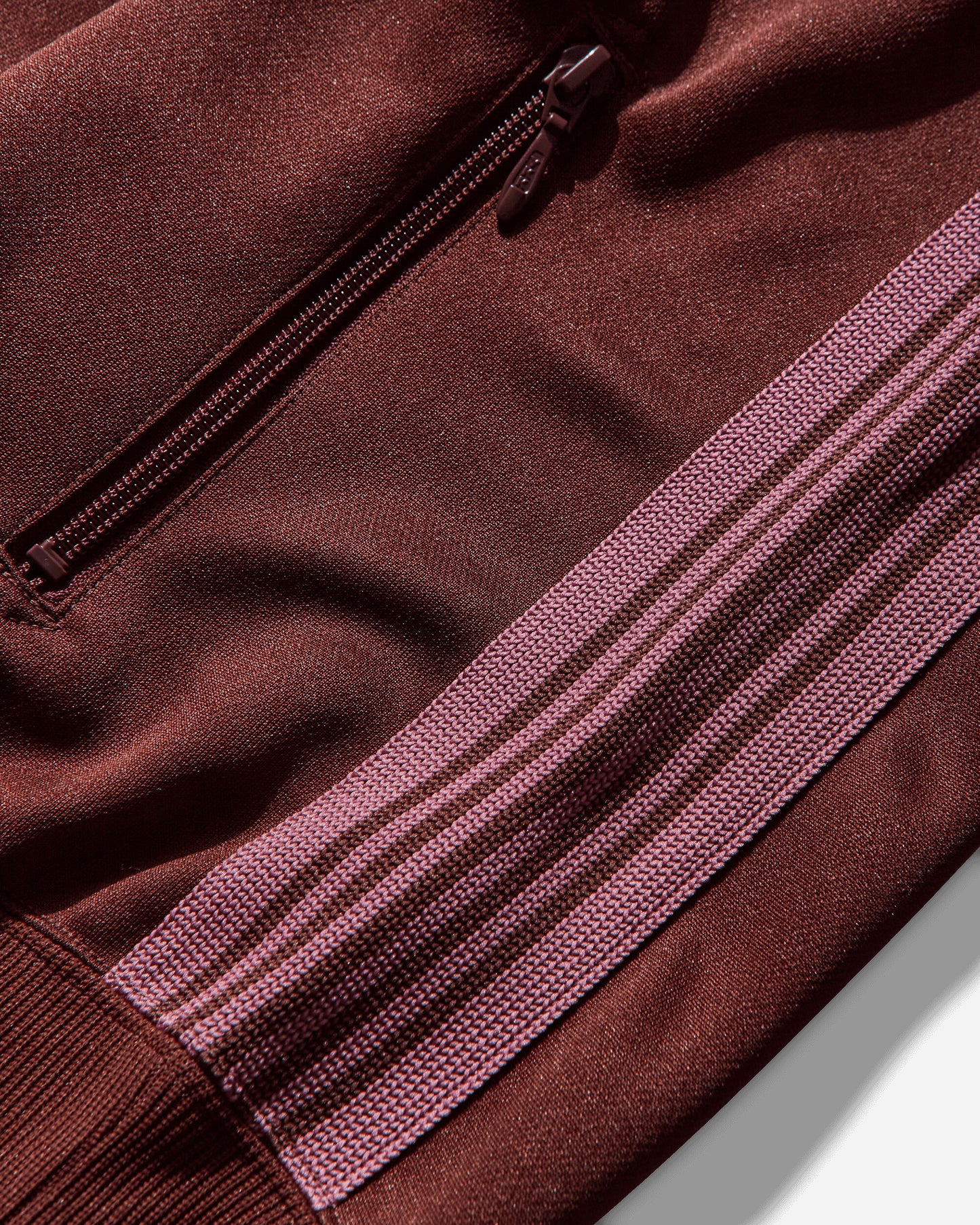 Needles Track Jacket  Poly Smooth A Brown A Coats and Jackets Jackets RW314 BROWN