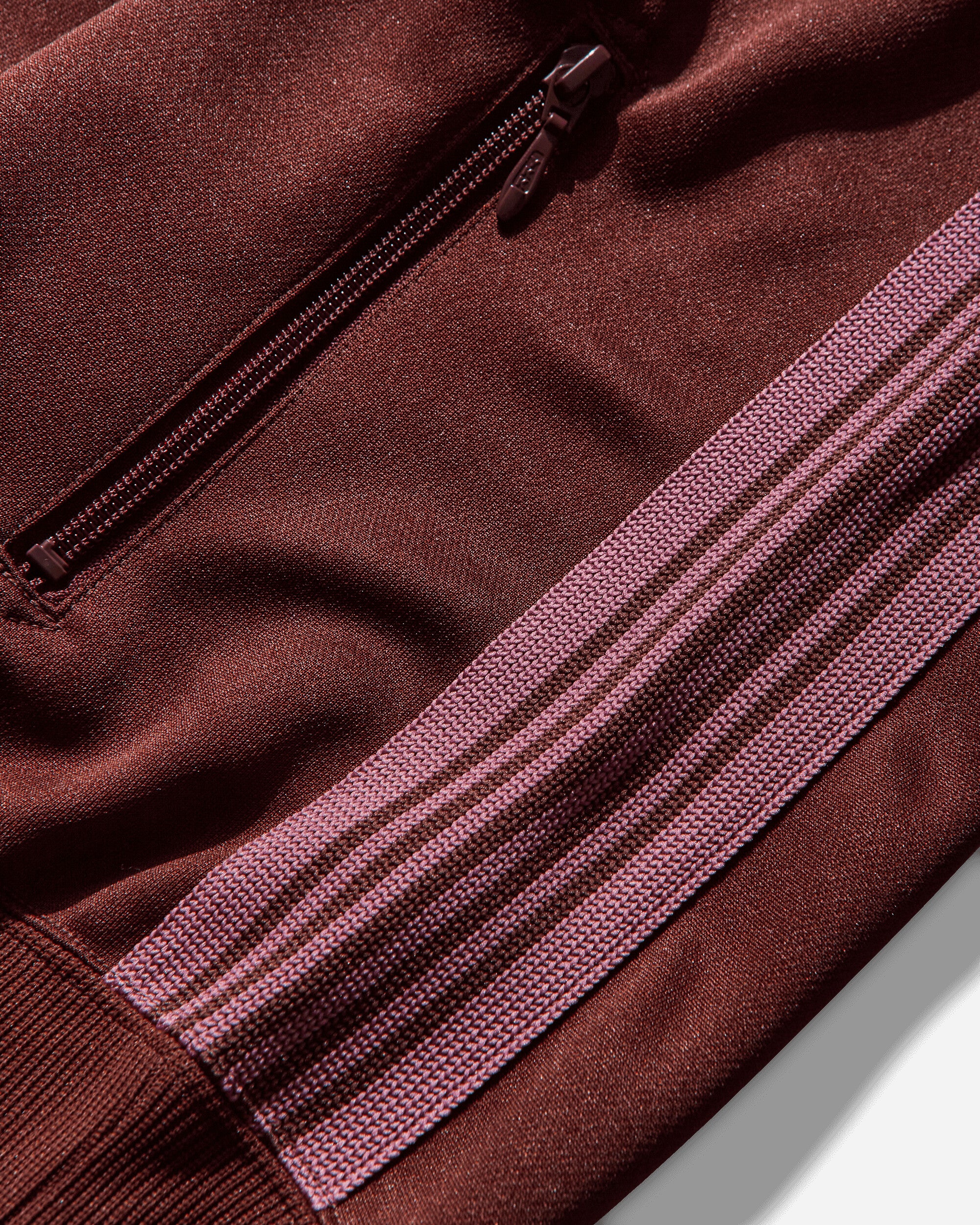 Needles Track Jacket  Poly Smooth A Brown A Coats and Jackets Jackets RW314 BROWN