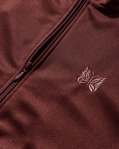 Needles Track Jacket  Poly Smooth A Brown A Coats and Jackets Jackets RW314 BROWN