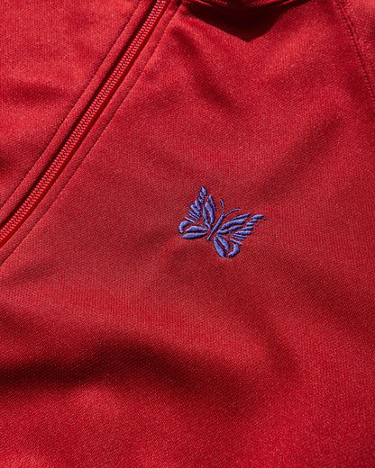 Needles Track Jacket  Poly Smooth C Red C Coats and Jackets Jackets RW314 RED