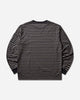 Needles Ls Crew Neck Tee Cotton Stripe Jersey B/Navy/Mocha T-Shirts Longsleeve SX445 101487931