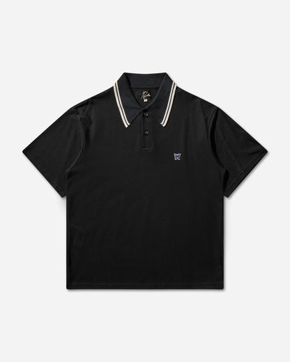 Needles Regular Collar Polo Cotton Pique D/Black T-Shirts Polo SX442 101487918