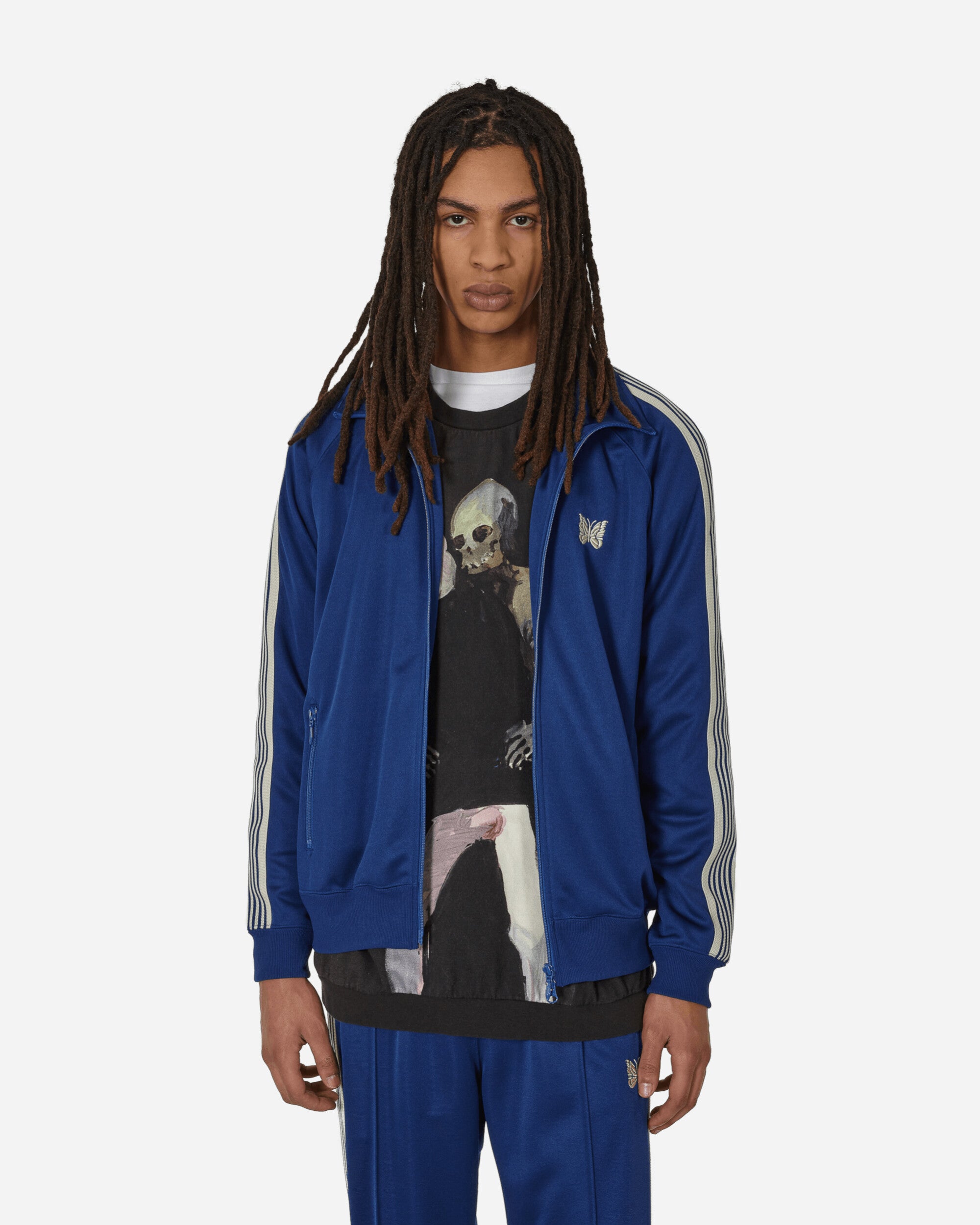 Needles Poly Smooth Track Jacket Royal - Slam Jam® Official Store