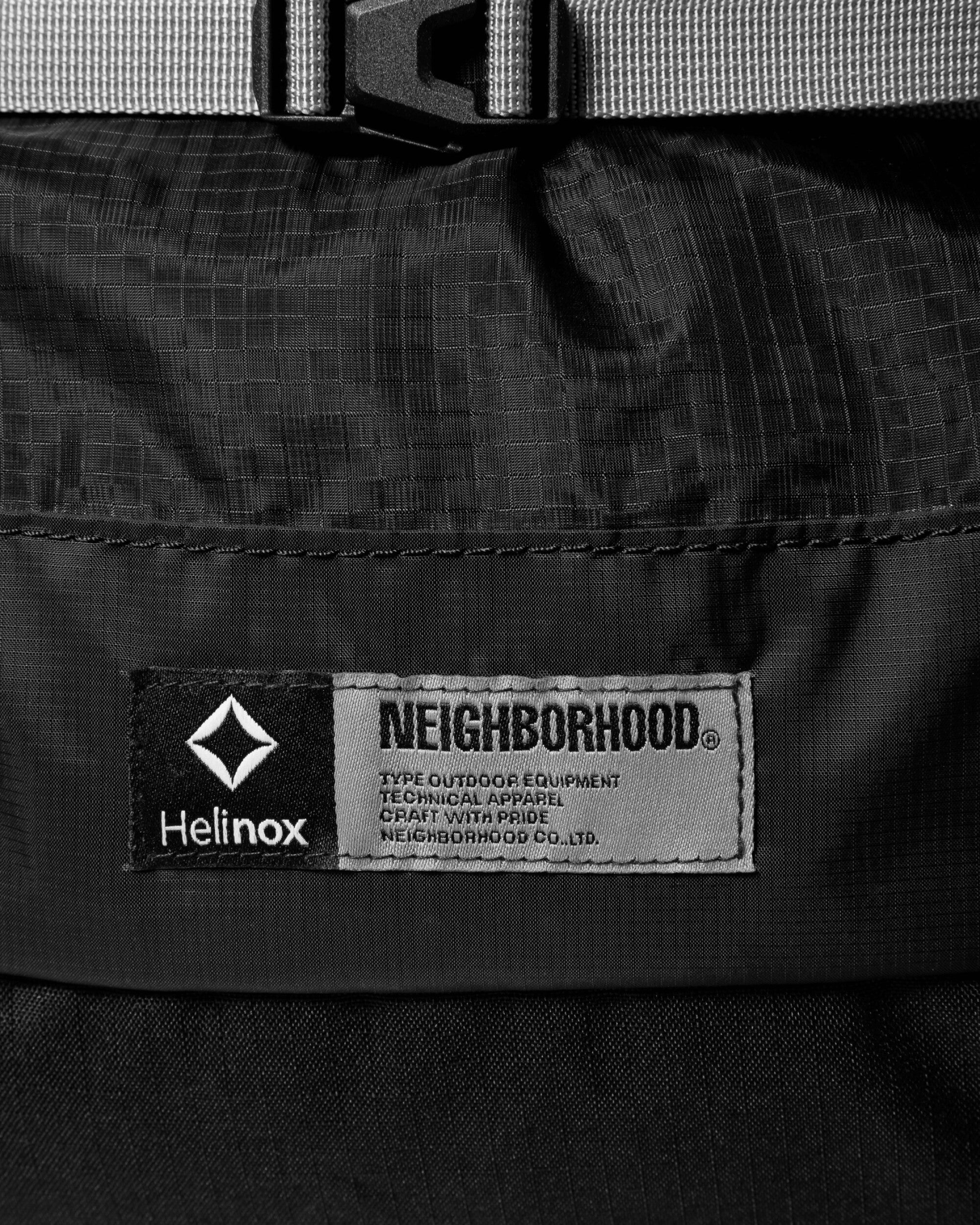 Neighborhood Nh X Helinox . Lite Roll Top Back Pack Black Bags and Backpacks Backpacks 261HXHXN-CG01 BLACK