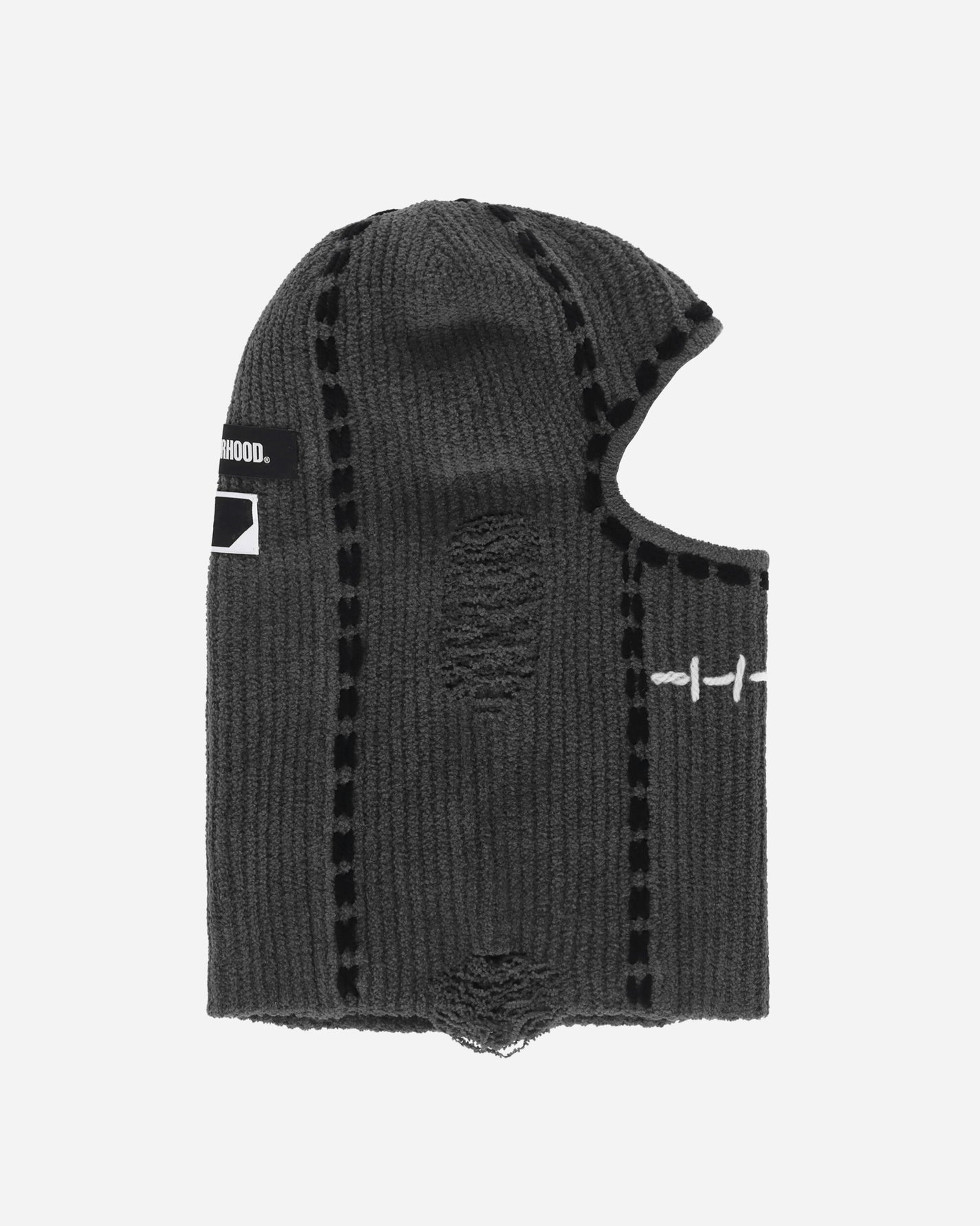 Neighborhood Nh X Phingerin . Pg1 Savage Balaclava Charcoal Hats Balaclavas 242PGPGN-HT01 CH