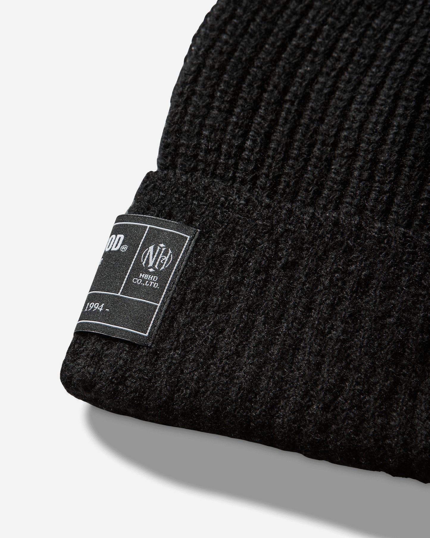 Neighborhood Jp Beanie Black Hats Beanies 252FUNH-HT01 BLACK