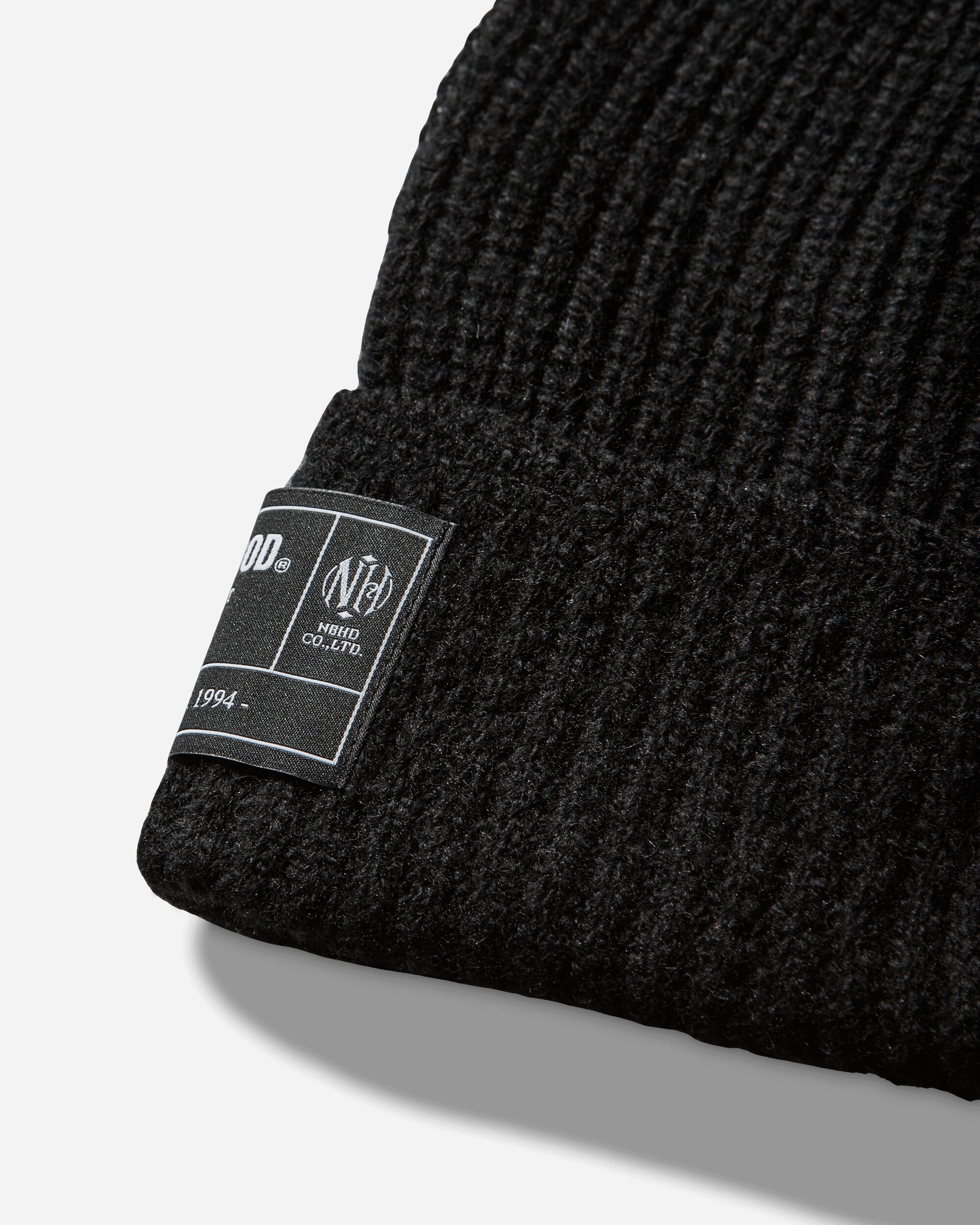 Neighborhood Jp Beanie Black Hats Beanies 252FUNH-HT01 BLACK