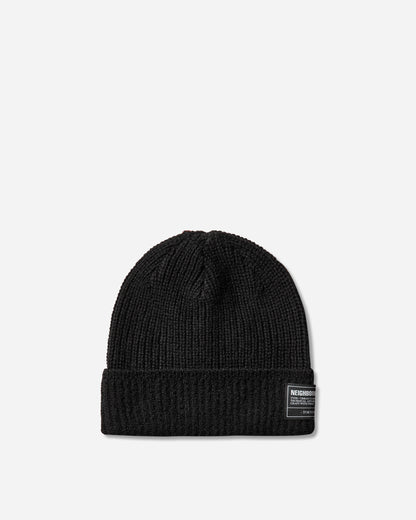 Neighborhood Jp Beanie Black Hats Beanies 252FUNH-HT01 BLACK