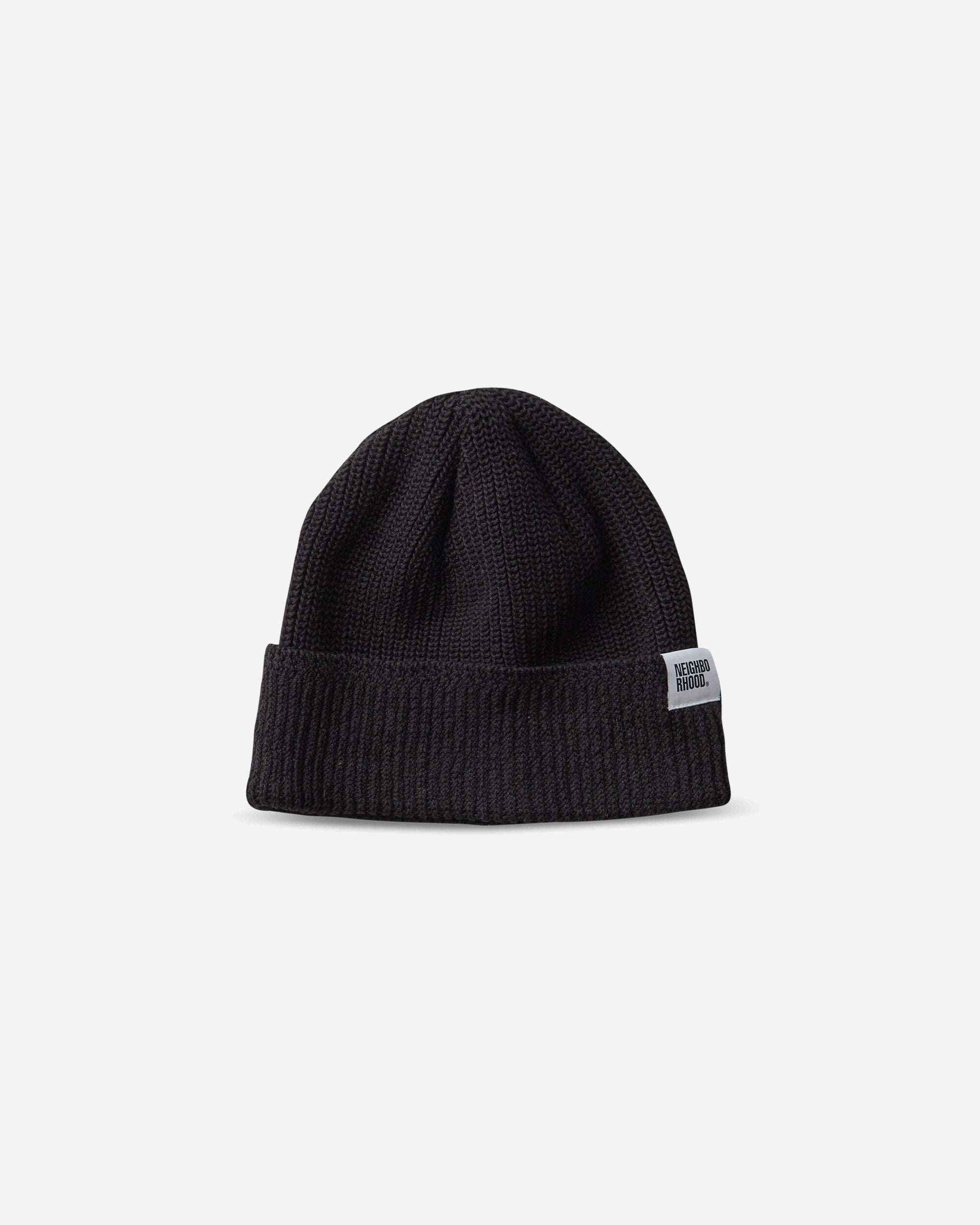 Neighborhood Jp Beanie Black Hats Beanies 261FUNH-HT01 BLACK