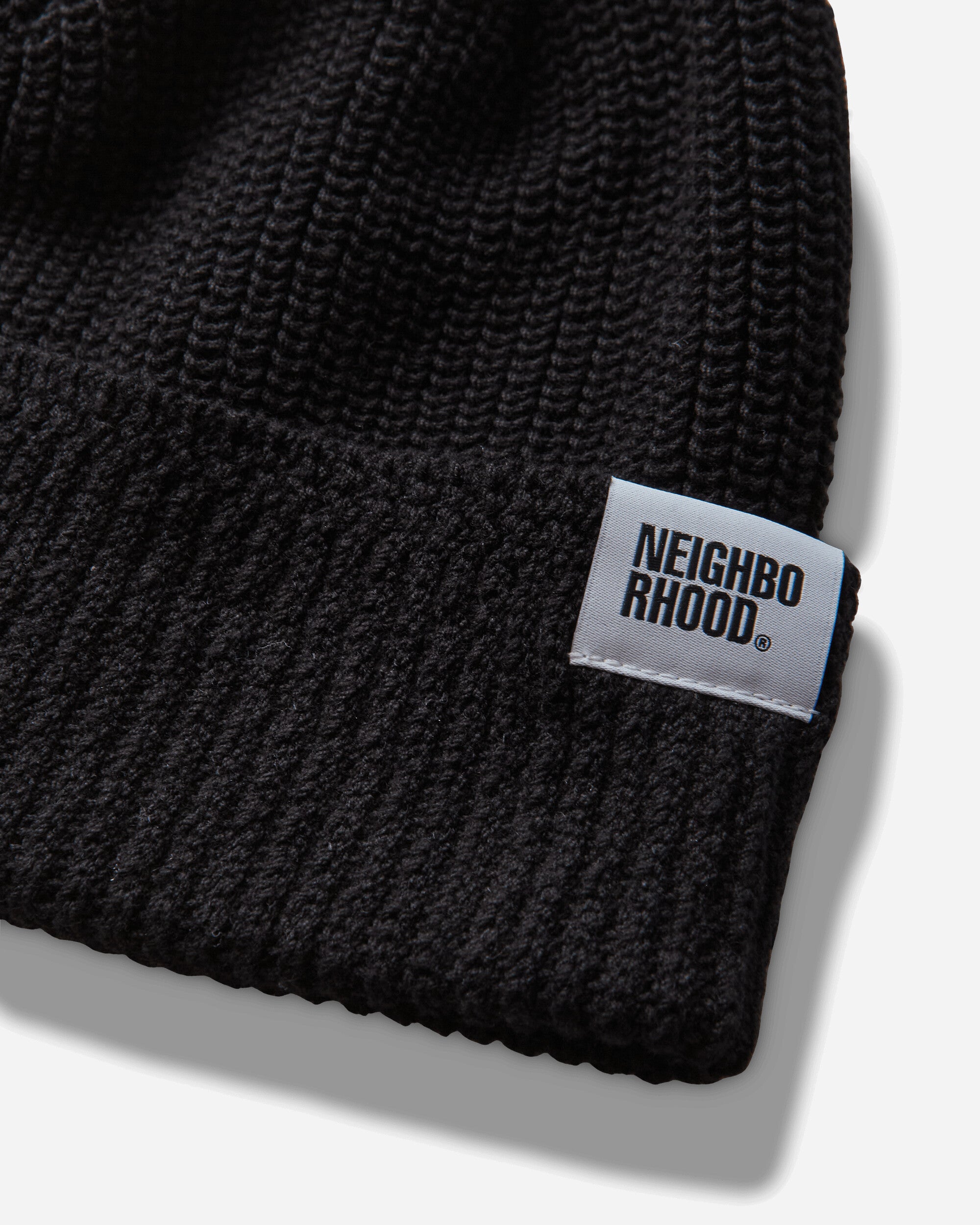 Neighborhood Jp Beanie Black Hats Beanies 261FUNH-HT01 BLACK