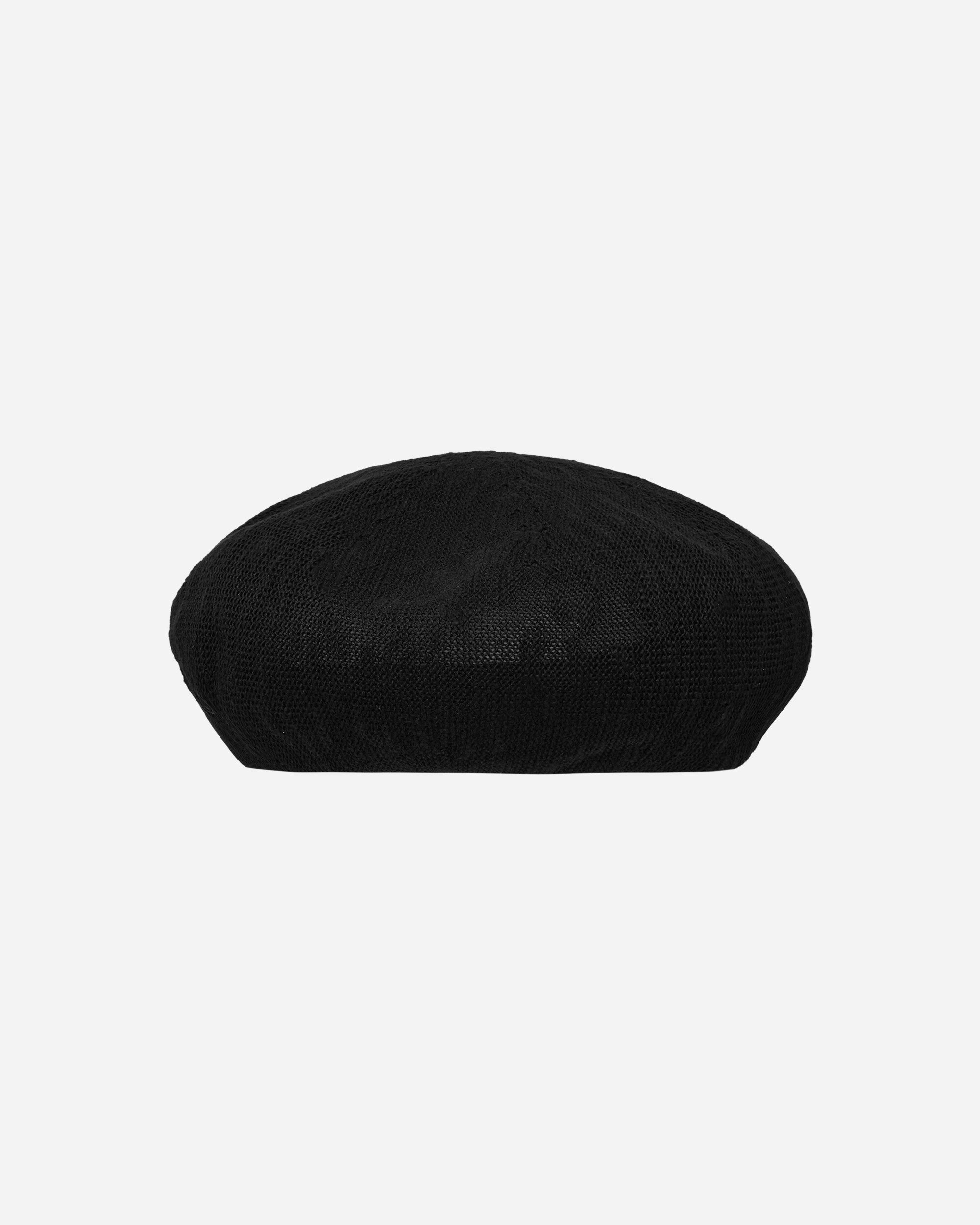 Neighborhood Summer Beret Black Hats Beanies 24111NH-HT01 BK