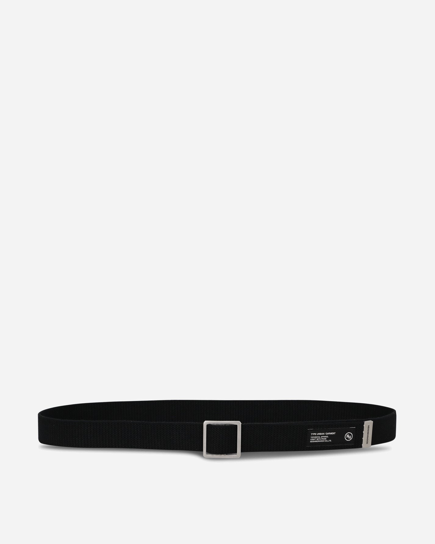 Neighborhood Gi Belt Black Belts Belt 261MYNH-AC01 BLACK