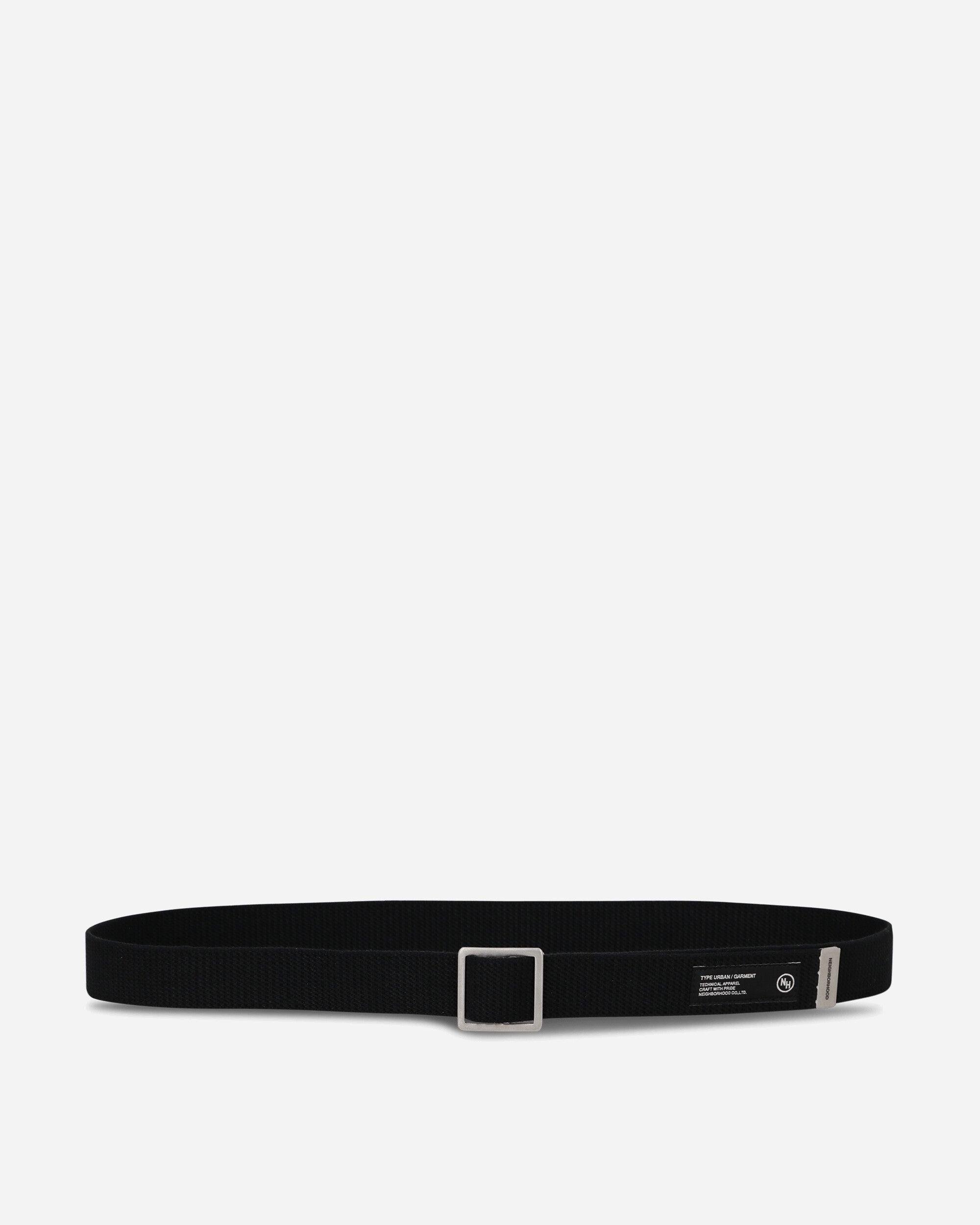 Neighborhood Gi Belt Black Belts Belt 261MYNH-AC01 BLACK