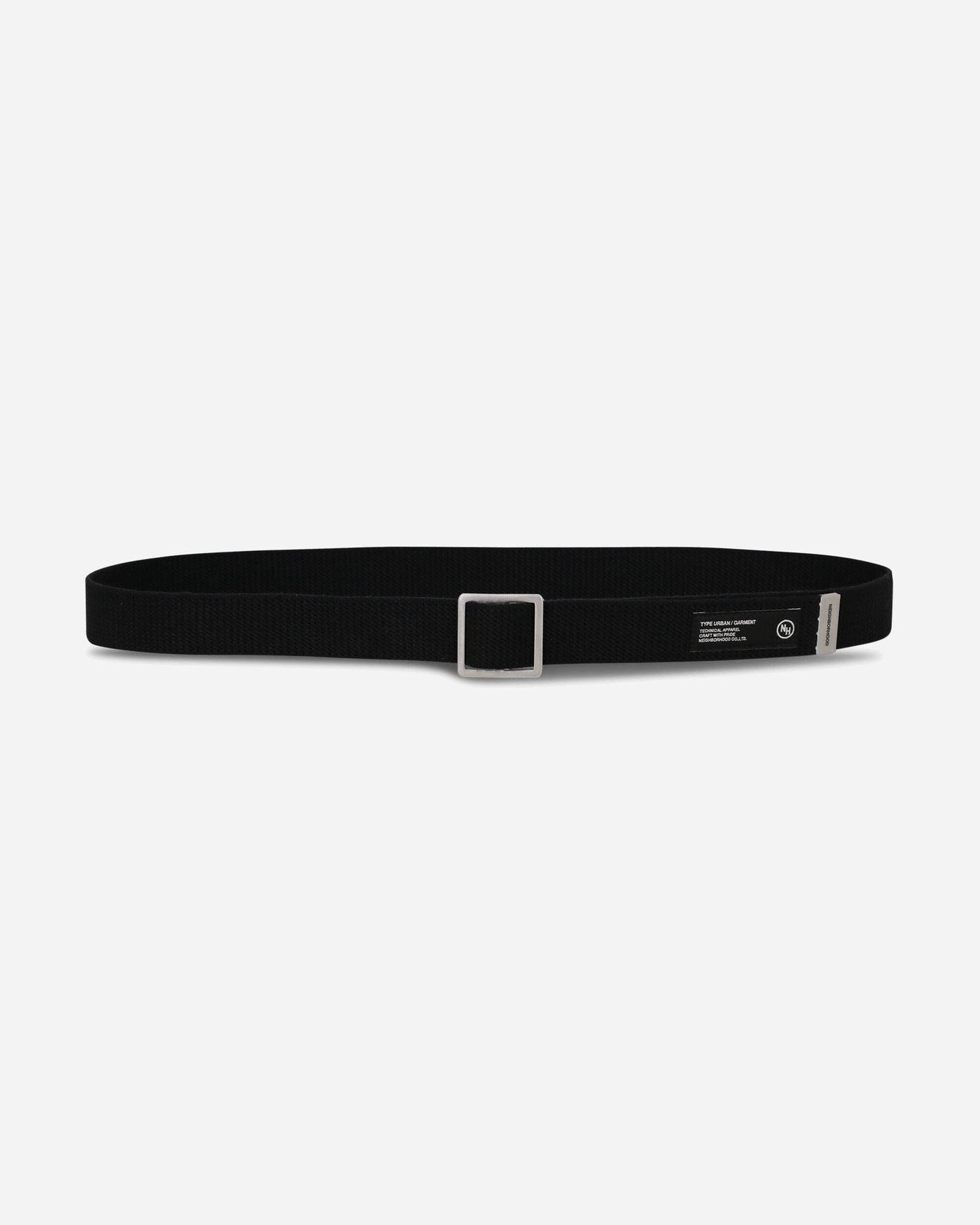 Neighborhood Gi Belt Black Belts Belt 261MYNH-AC01 BLACK