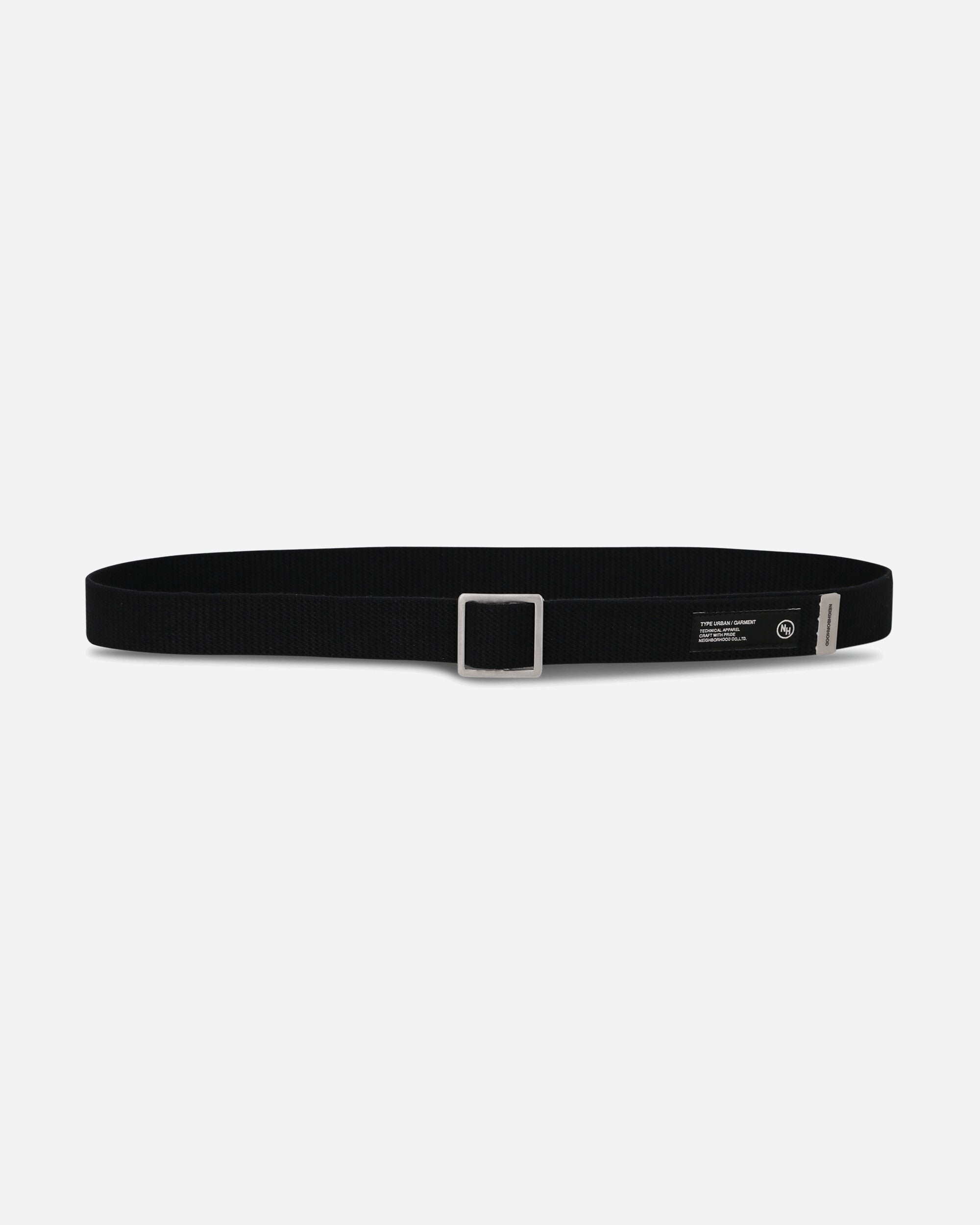 Neighborhood Gi Belt Black Belts Belt 261MYNH-AC01 BLACK