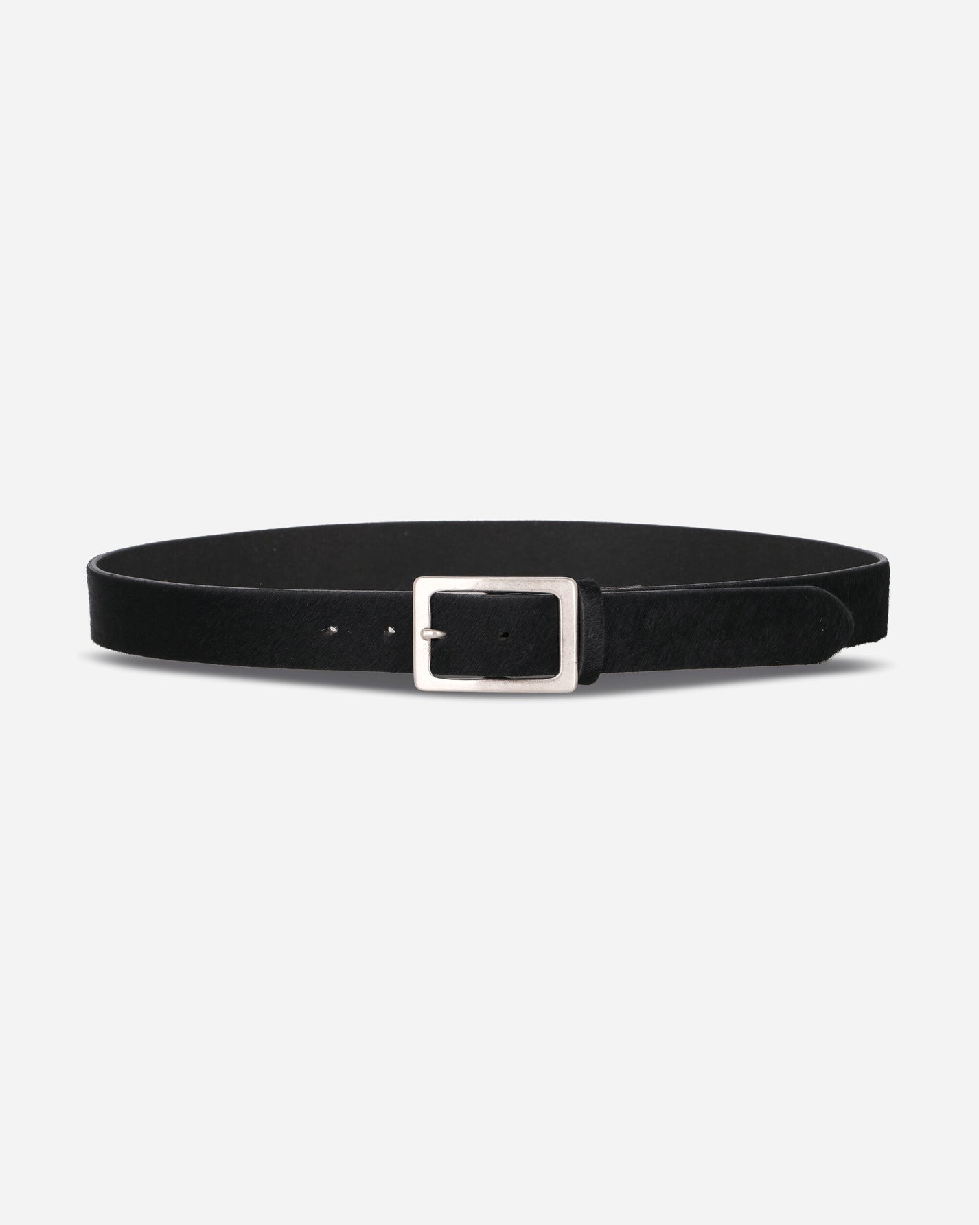 Neighborhood Hair-On Leather Belt Black Belts Belt 262PKNH-AC02 BLACK