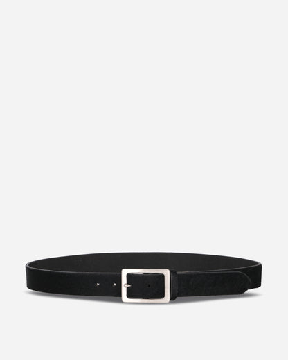 Neighborhood Hair-On Leather Belt Black Belts Belt 262PKNH-AC02 BLACK