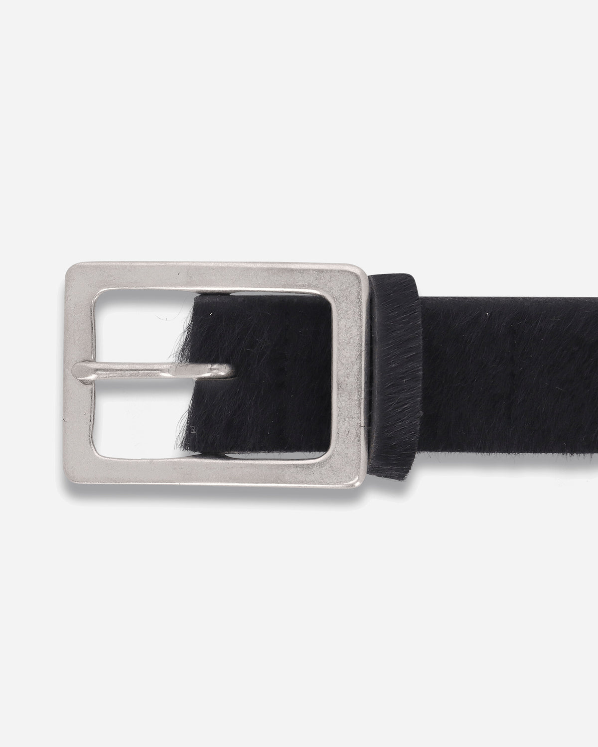 Neighborhood Hair-On Leather Belt Black Belts Belt 262PKNH-AC02 BLACK