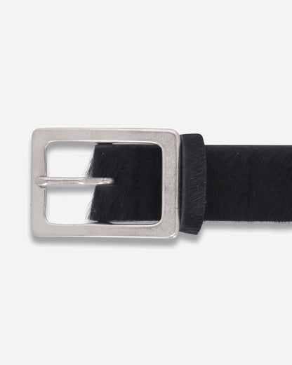 Neighborhood Hair-On Leather Belt Black Belts Belt 262PKNH-AC02 BLACK