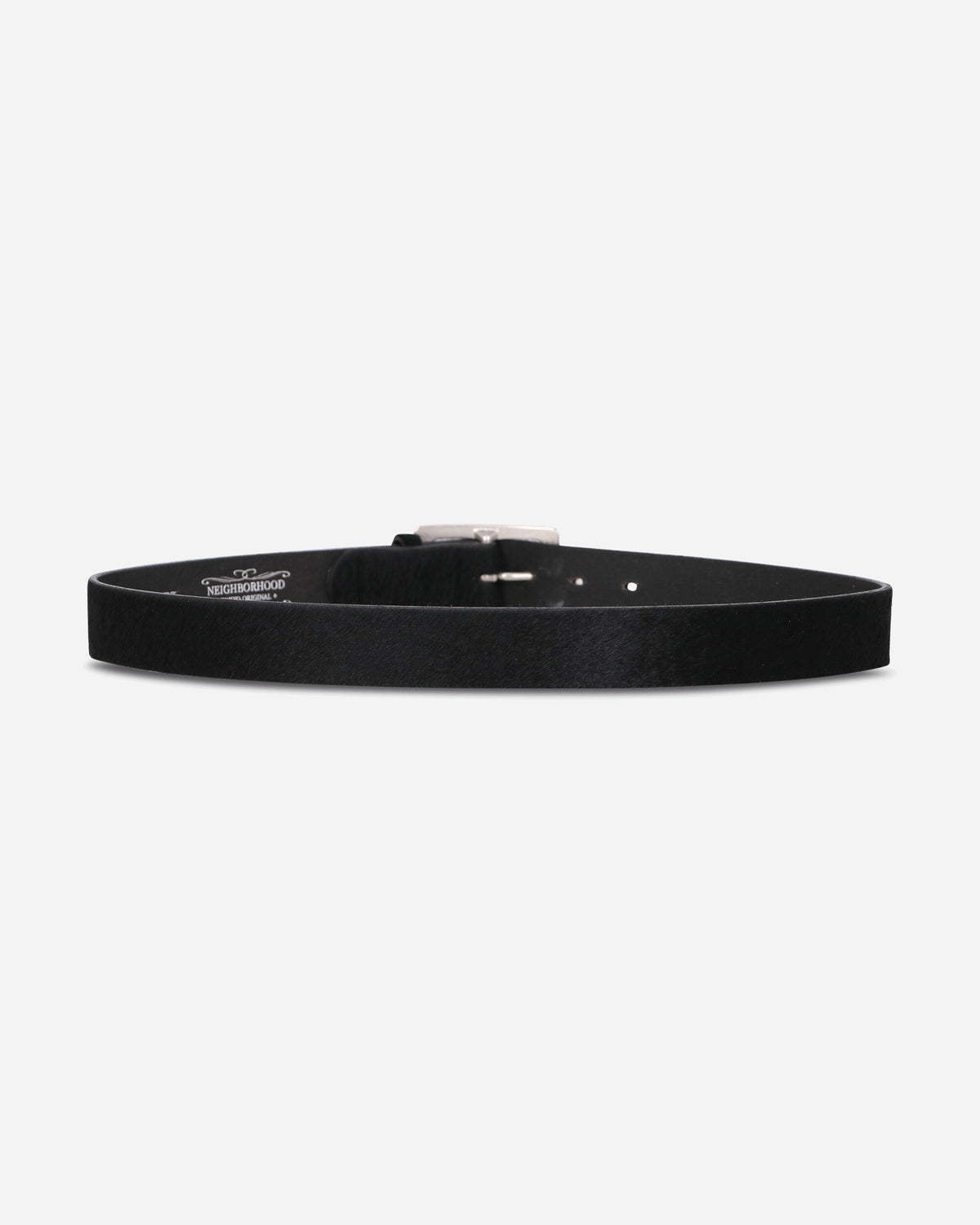 Neighborhood Hair-On Leather Belt Black Belts Belt 262PKNH-AC02 BLACK