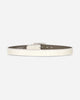 Neighborhood Hair-On Leather Belt White Belts Belt 262PKNH-AC02 WHITE