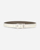 Neighborhood Hair-On Leather Belt White Belts Belt 262PKNH-AC02 WHITE