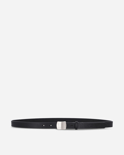 Neighborhood Leather Belt Narrow Black Belts Belt 252PKNH-AC01 BLACK