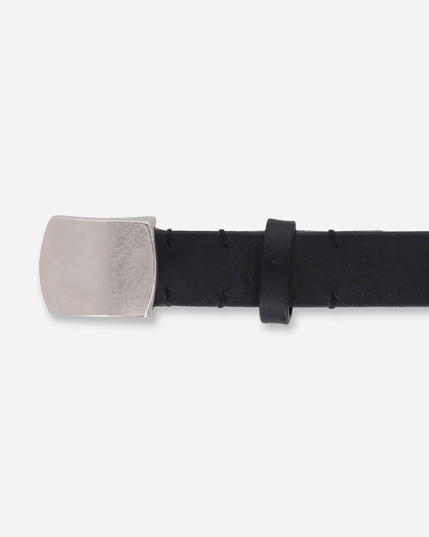 Neighborhood Leather Belt Narrow Black Belts Belt 252PKNH-AC01 BLACK