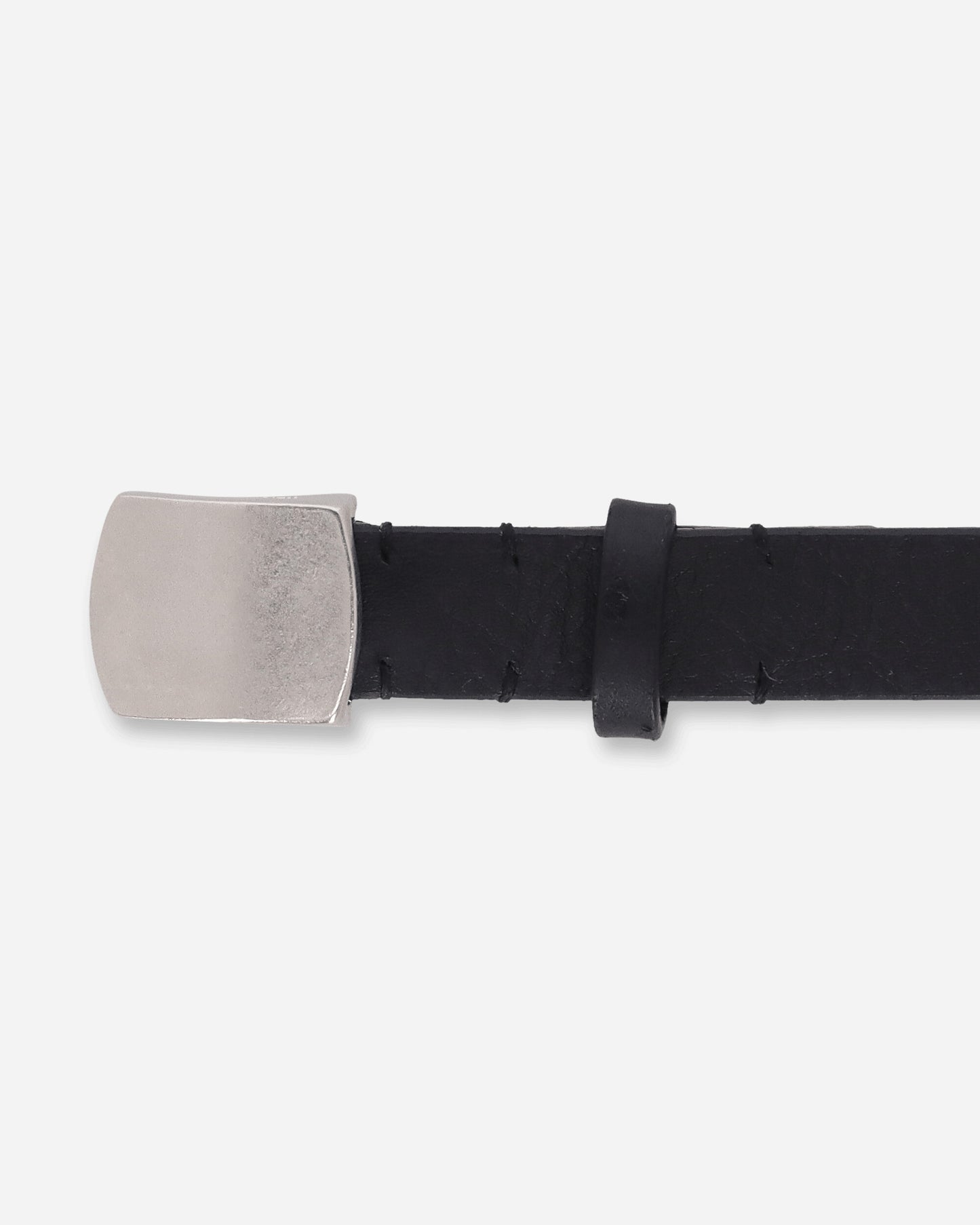 Neighborhood Leather Belt Narrow Black Belts Belt 252PKNH-AC01 BLACK