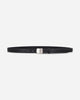 Neighborhood Leather Belt Narrow Black Belts Belt 252PKNH-AC01 BLACK