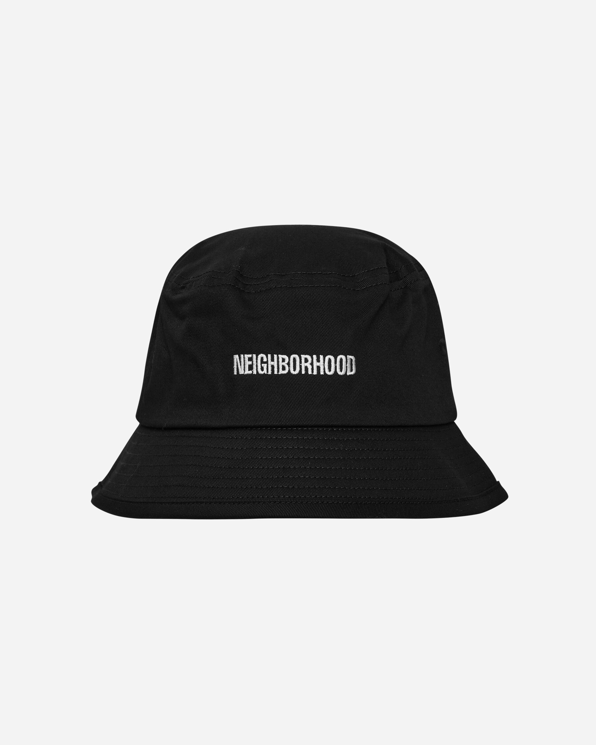 Neighborhood Bucket Hat Black Hats Bucket 242HCNH-HT01 BK