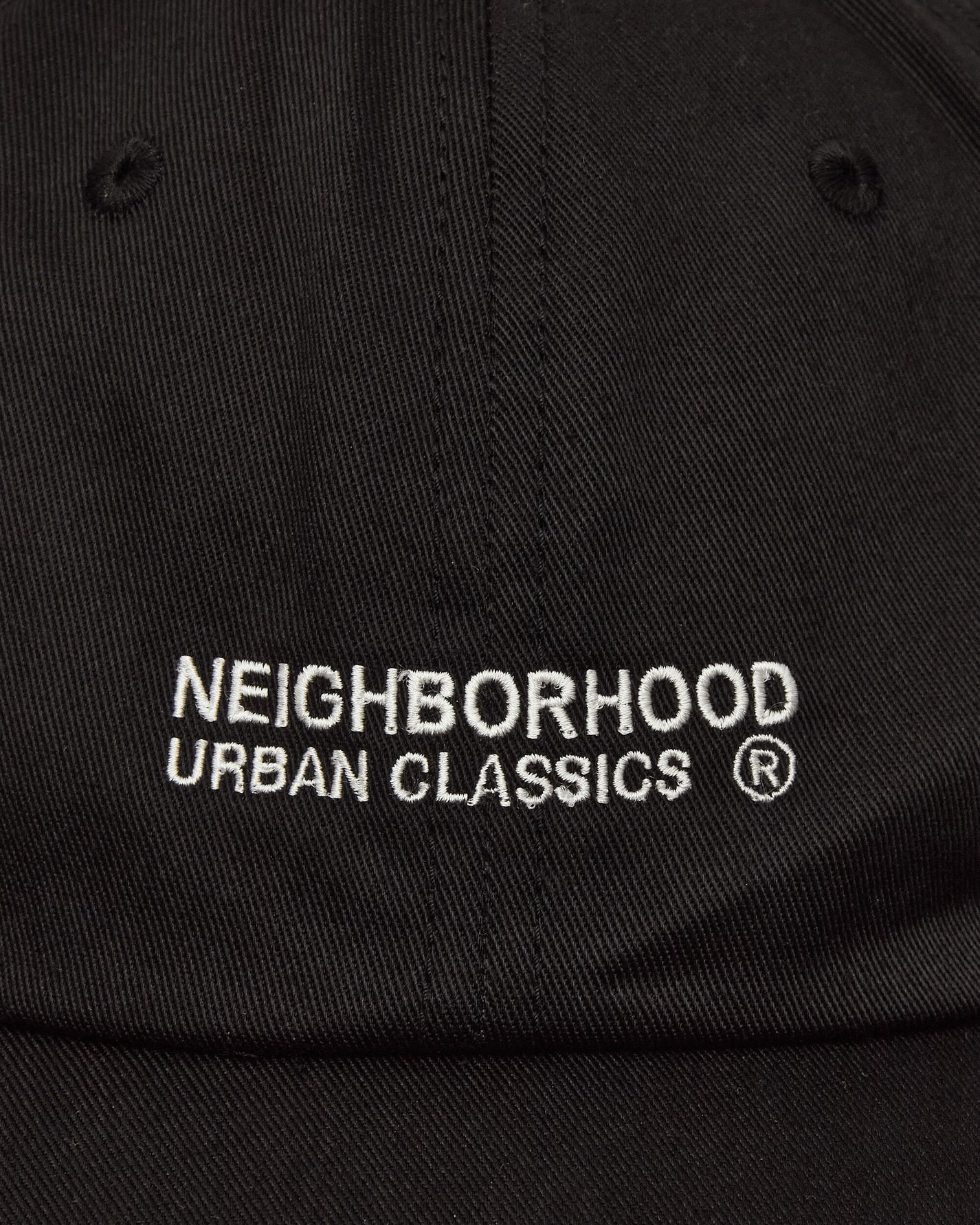 Neighborhood Dad Cap 2 Black Hats Caps 252HCNH-HT03 BLACK