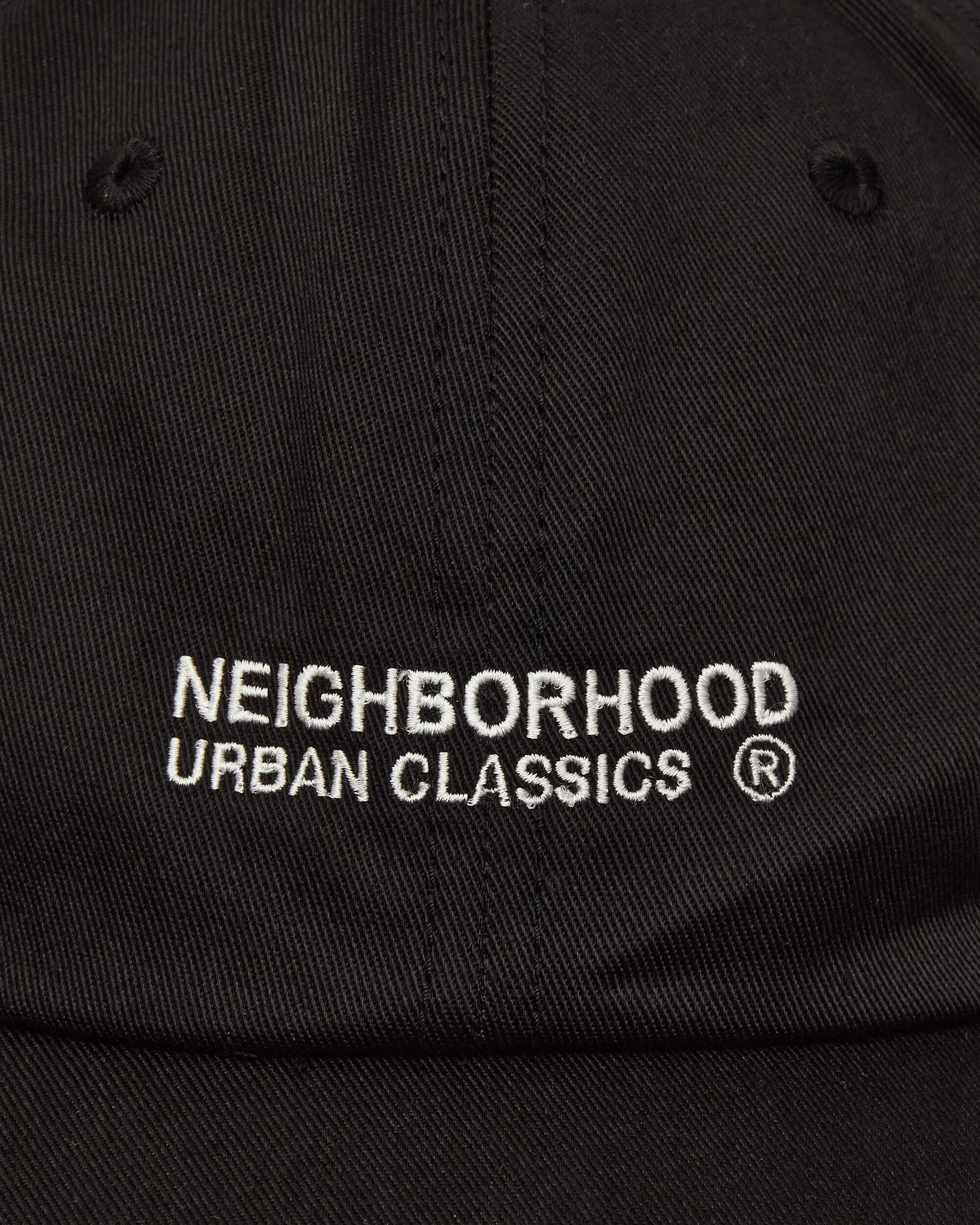 Neighborhood Dad Cap 2 Black Hats Caps 252HCNH-HT03 BLACK